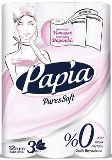 Papia Pure&Soft Kağıt Havlu 12 Rulo Kağıt Havlu kullananlar yorumlar